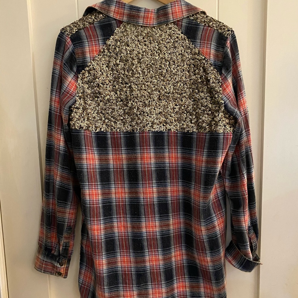 Free People Oversized Flannel ✨✨✨